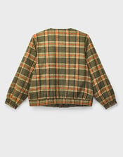 East Zoha Check Bomber Jacket, Multi (MULTI), large