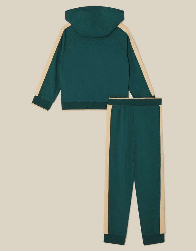 Snow Club Penguin Hoodie & Joggers Set, Green (GREEN), large