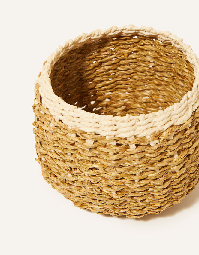 Round Border Basket, , large