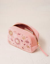 Elizabeth Scarlett Boho Mysticism Velvet Make Up Bag, , large