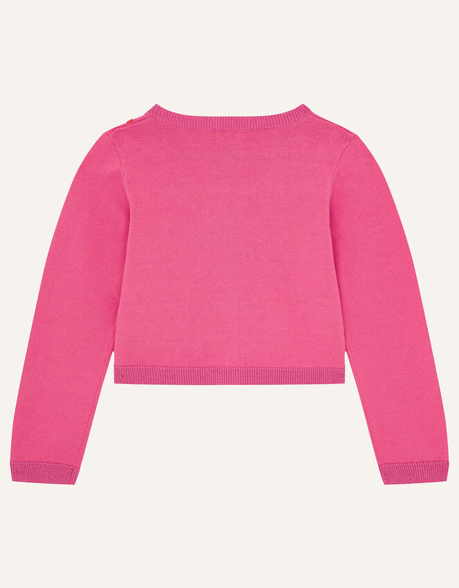 Pom-Pom Bolero, Pink (BRIGHT PINK), large