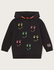 Glow In The Dark Hoodie, Black (BLACK), large