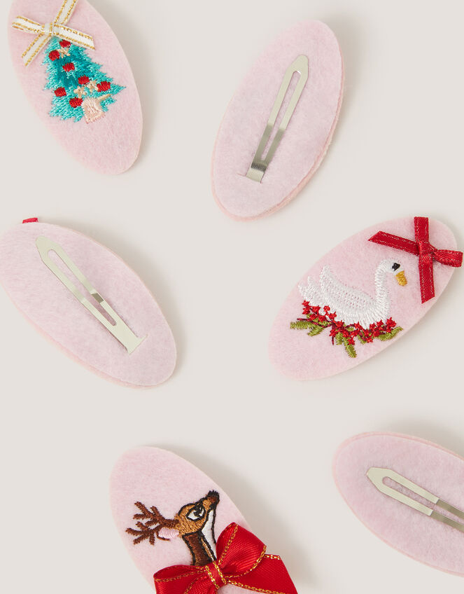 Christmas Hair Clips Gift Set, , large
