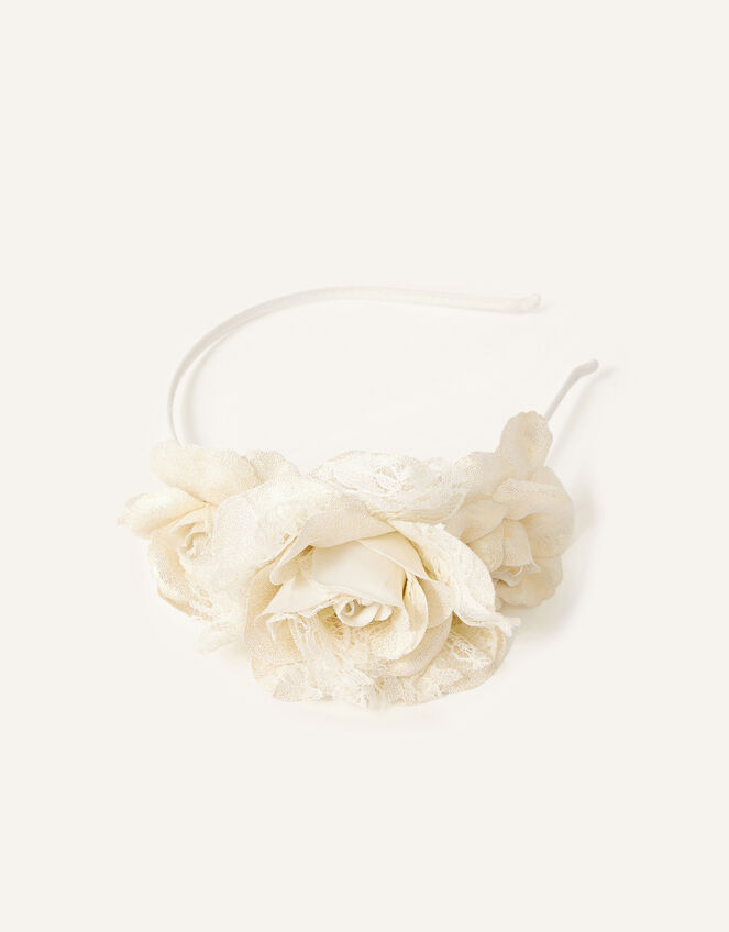 Shimmer Dust Flower Headband , , large