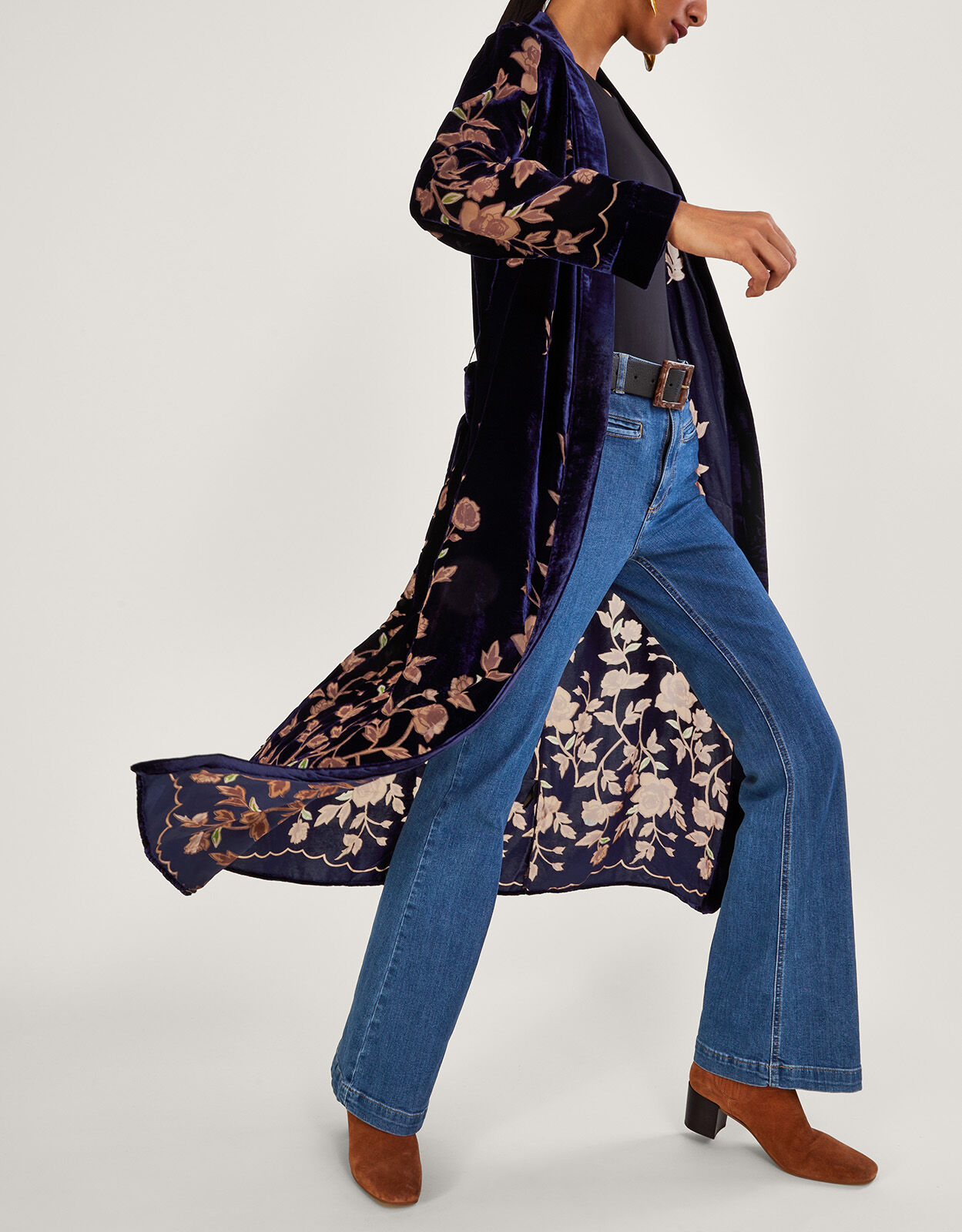Devore outlet kimono jacket