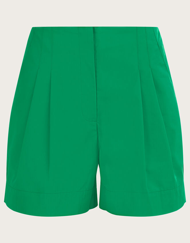 Lilly Structured Shorts, Green (GREEN), large