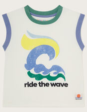 Ride The Wave Vest, Ivory (IVORY), large