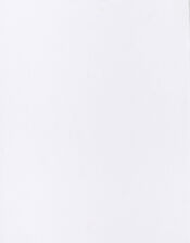 Girl Love Heart Tights, White (WHITE), large