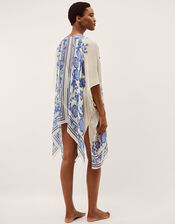 Gloria Floral Print Beach Cover Up, , large