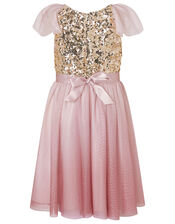 Truth Sequin Ombre Maxi Dress, Pink (PINK), large