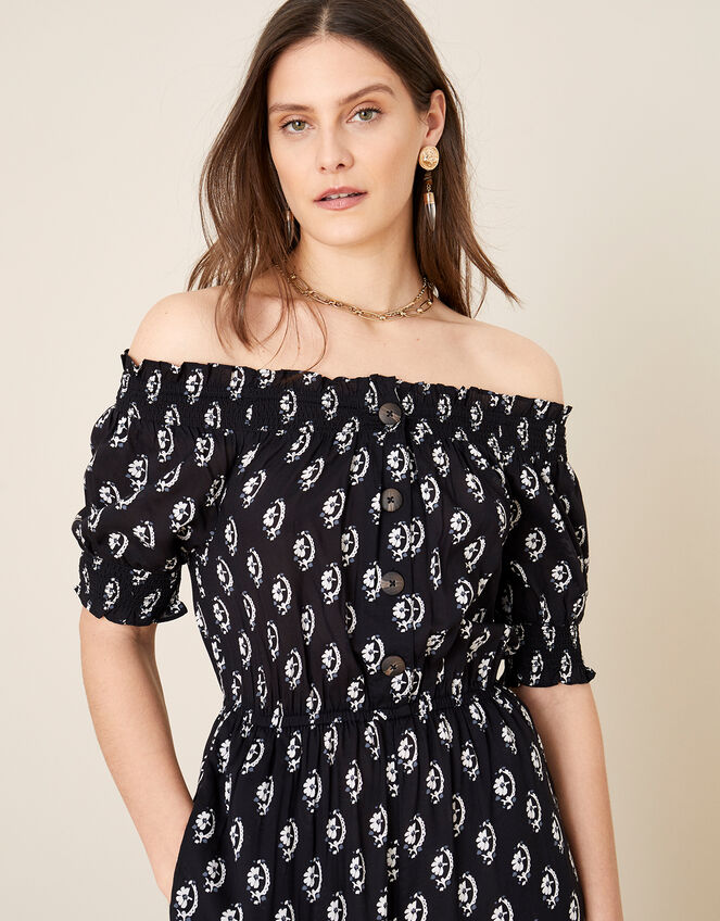 Rori Jumpsuit in LENZING™ ECOVERO™, Black (BLACK), large