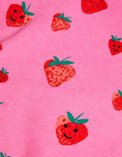 Sally Strawberry Sweatshirt, Pink (PINK), large