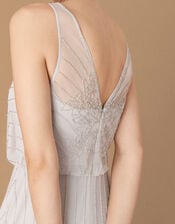Bella Embellished Maxi Dress, Blue (BLUE), large