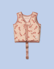 Liewood Dove Swim Vest, Orange (PEACH), large