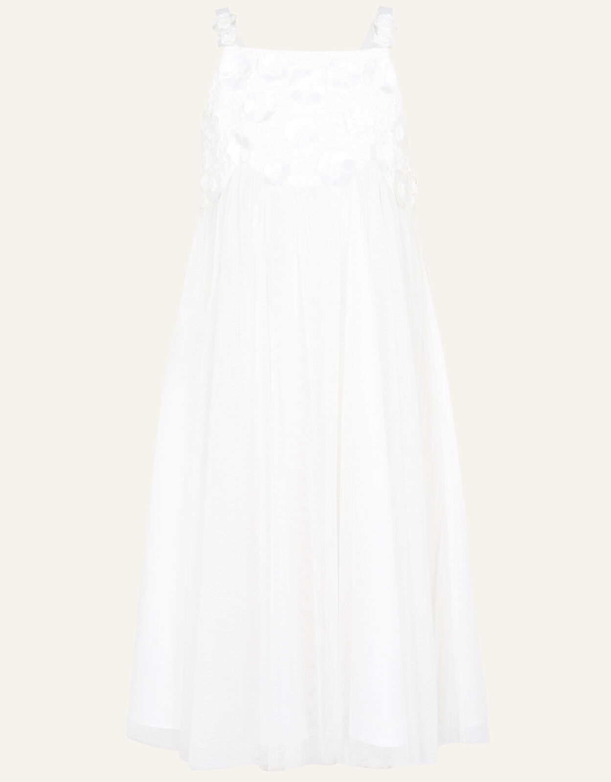 Tallulah Strappy Maxi Dress Ivory