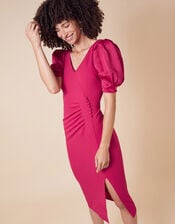 Eleanore Stretch Shift Dress, Pink (PINK), large