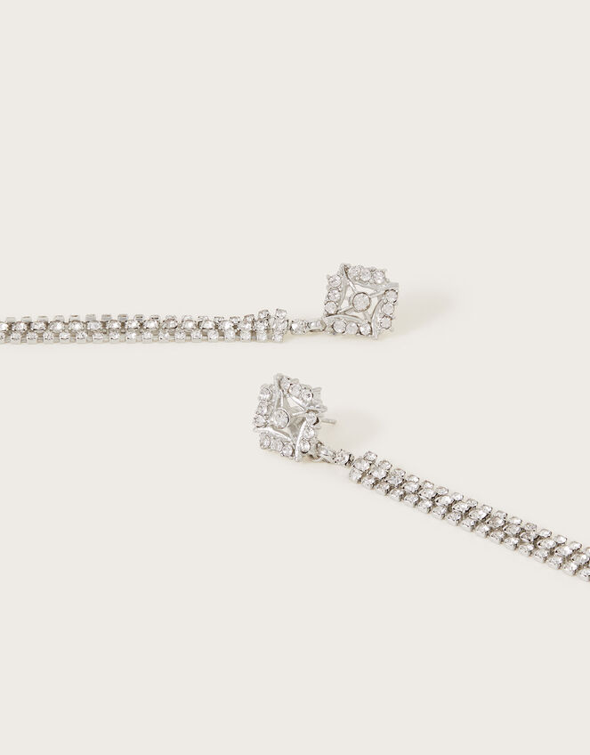 Crystal Glitz Drop Earrings, , large