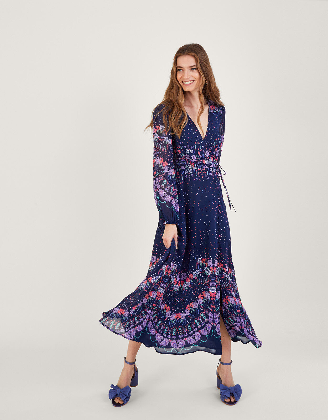 Viscose 2025 wrap dress