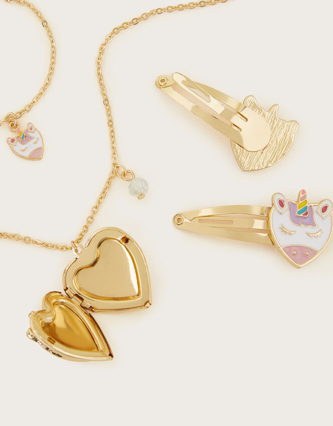 Unicorn Hair and Jewellery Set, , large