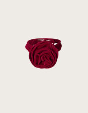 Velvet Corsage Necklace, , large