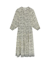Maison Hotel Antonia Floral Maxi Dress, White (WHITE), large