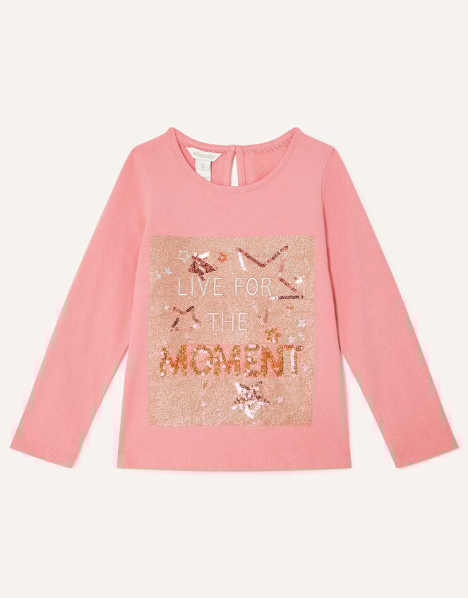 Live for the Moment Top, Nude (NUDE), large