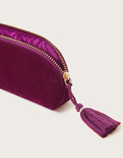 Velvet Tassel Pencil Case, , large