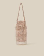 Pedra Beaded Fringe Bag, , large