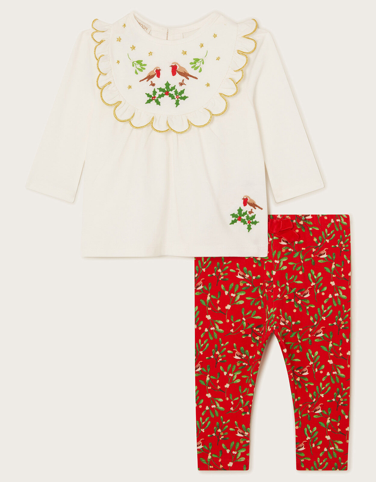 Newborn red leggings clearance