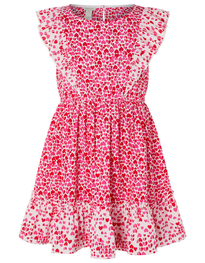 Aria Heart Dress, Red (RED), large