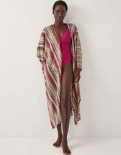 Ava Zig Zag Beach Cover Up, Multi (MULTI), large