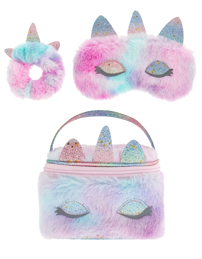  Fluffy Unicorn Sleepover Set, , large