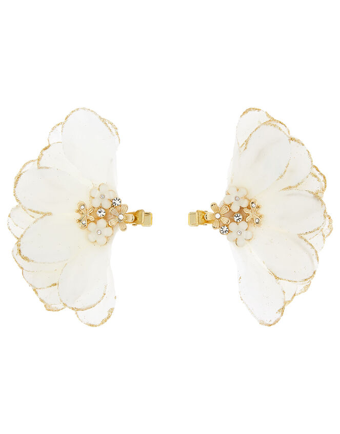 Fancy Flower Hair Clip Set , , large