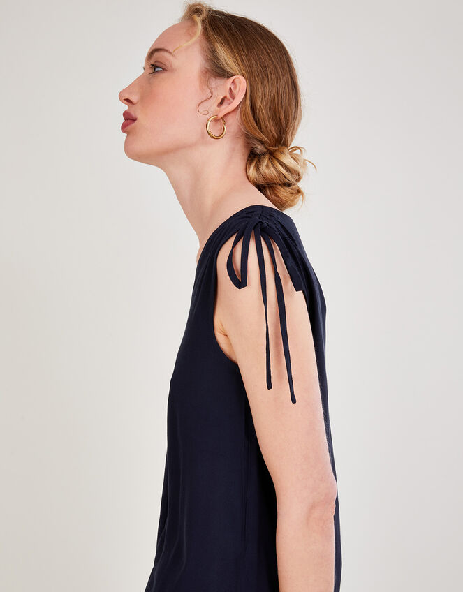 Nyla Sleeveless Tank Top with LENZING™ ECOVERO™ , Blue (NAVY), large