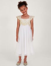 Estella Dress, Gold (GOLD), large