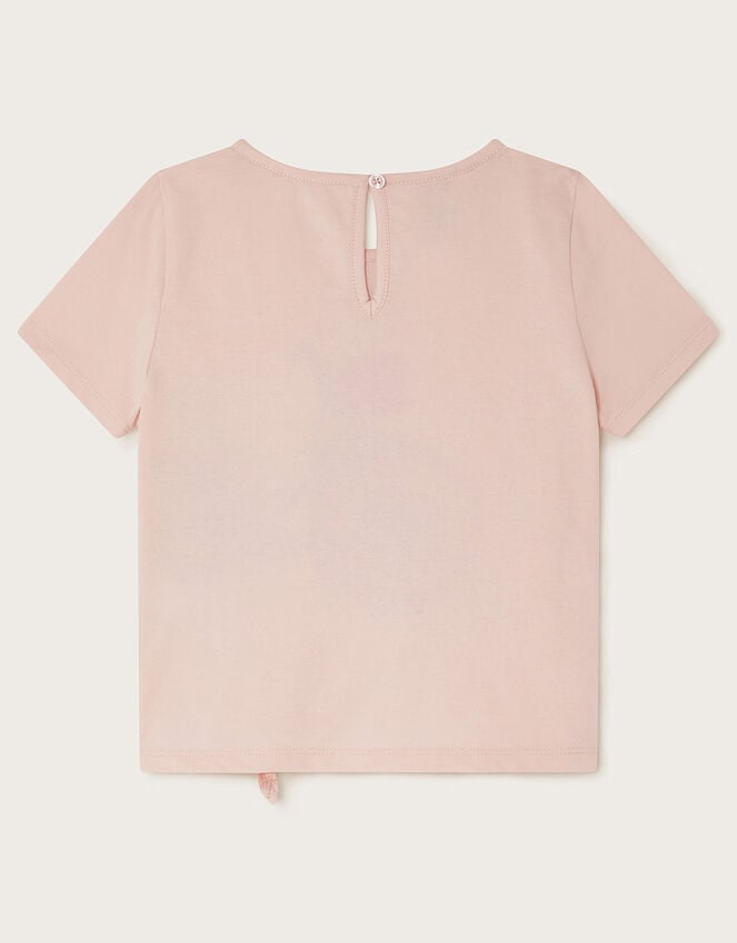 Embellished Floral Bike T-Shirt, Pink (PINK), large