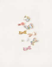 Mix Shape Sparkle Hair Clip Multipack, , large
