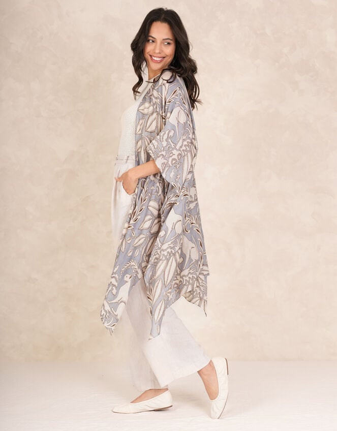 One Hundred Stars Sphinx Throwover Jacket, Grey (GREY), large
