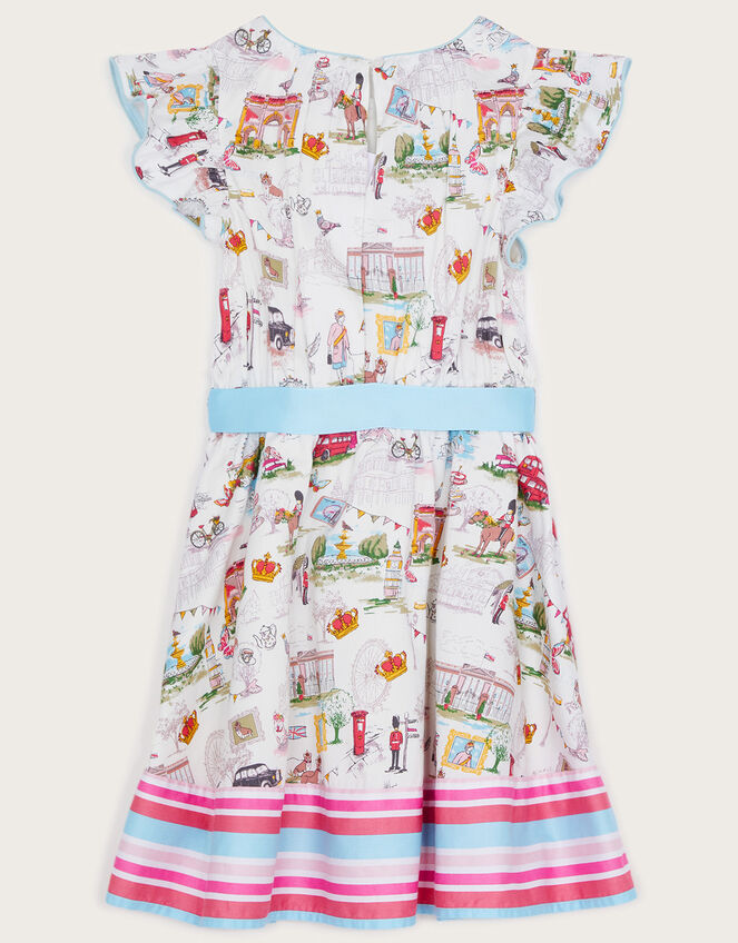 Jubilee Bow Detail Dress , Cream (CREAM), large