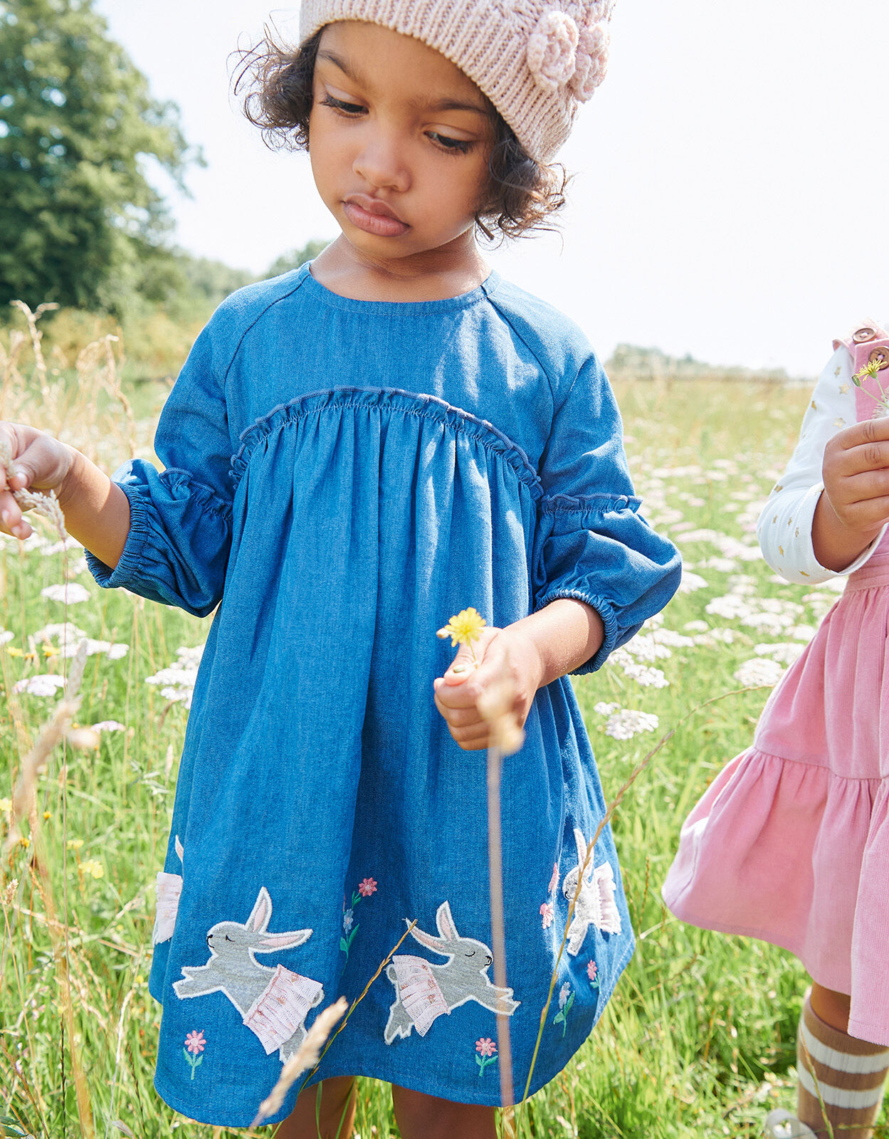 Jean dress for baby girl discount