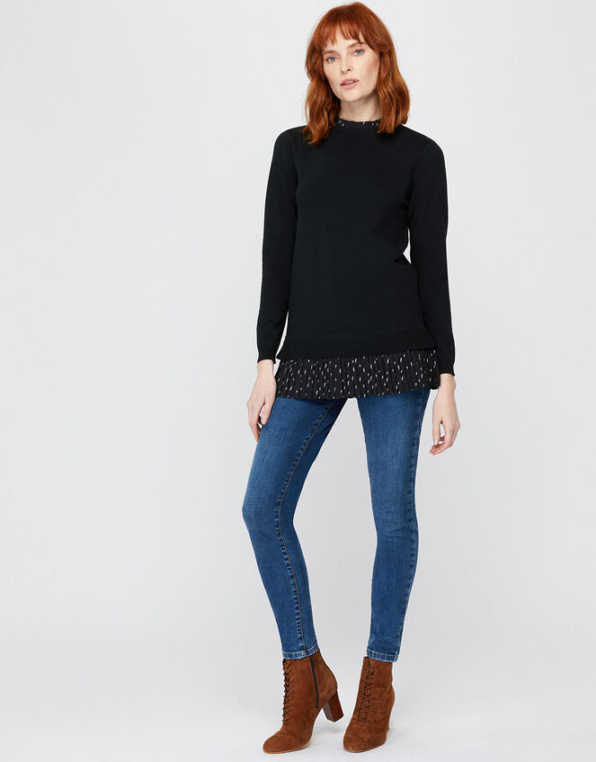 Blair 2-in-1 Jumper, Black (BLACK), large