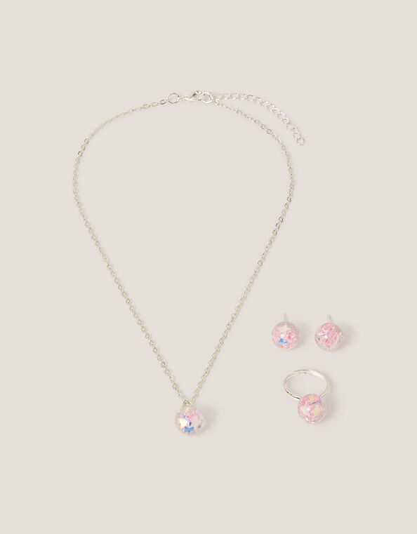 Star Confetti Bead Jewellery Set, , large