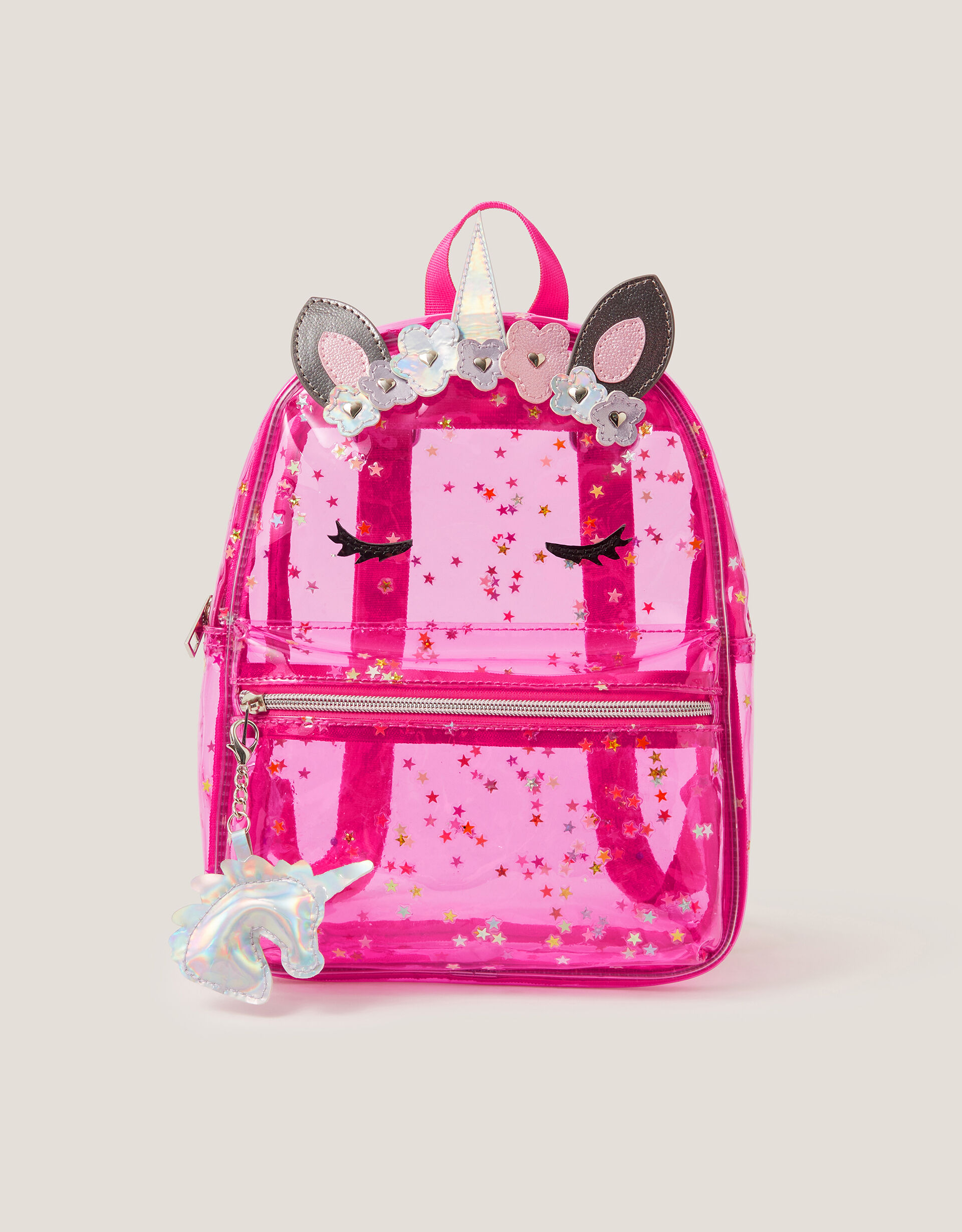 Clear Unicorn Backpack