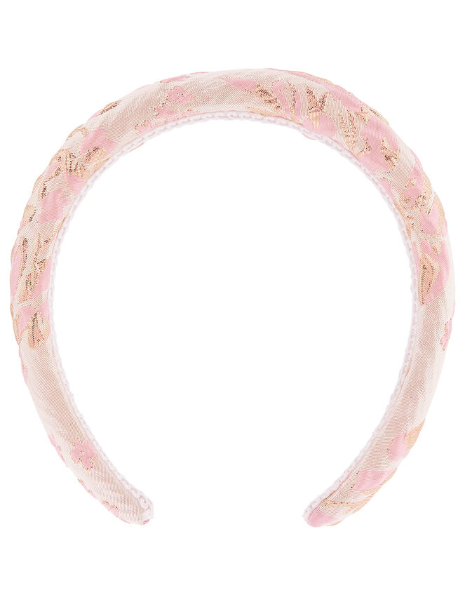 Nina Jacquard Padded Headband, , large