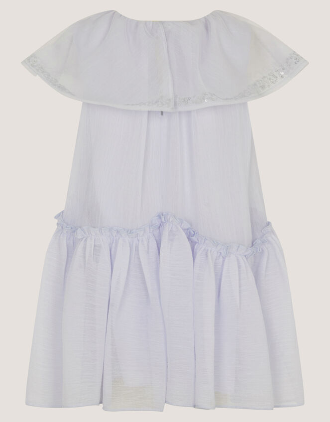 Baby Elena Sequin Swing Party Dress, Blue (PALE BLUE), large