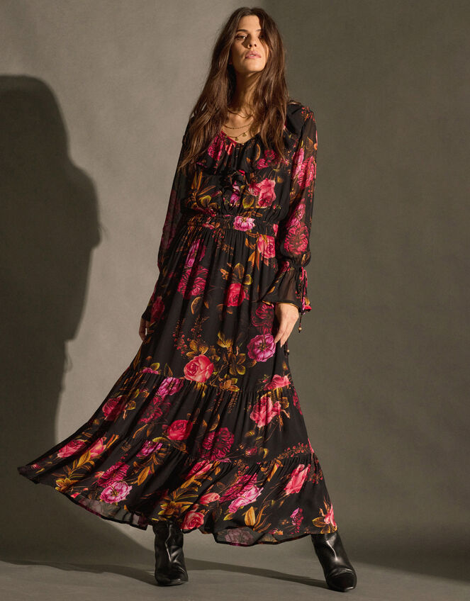 East Dylan Floral Maxi Dress, Multi (MULTI), large