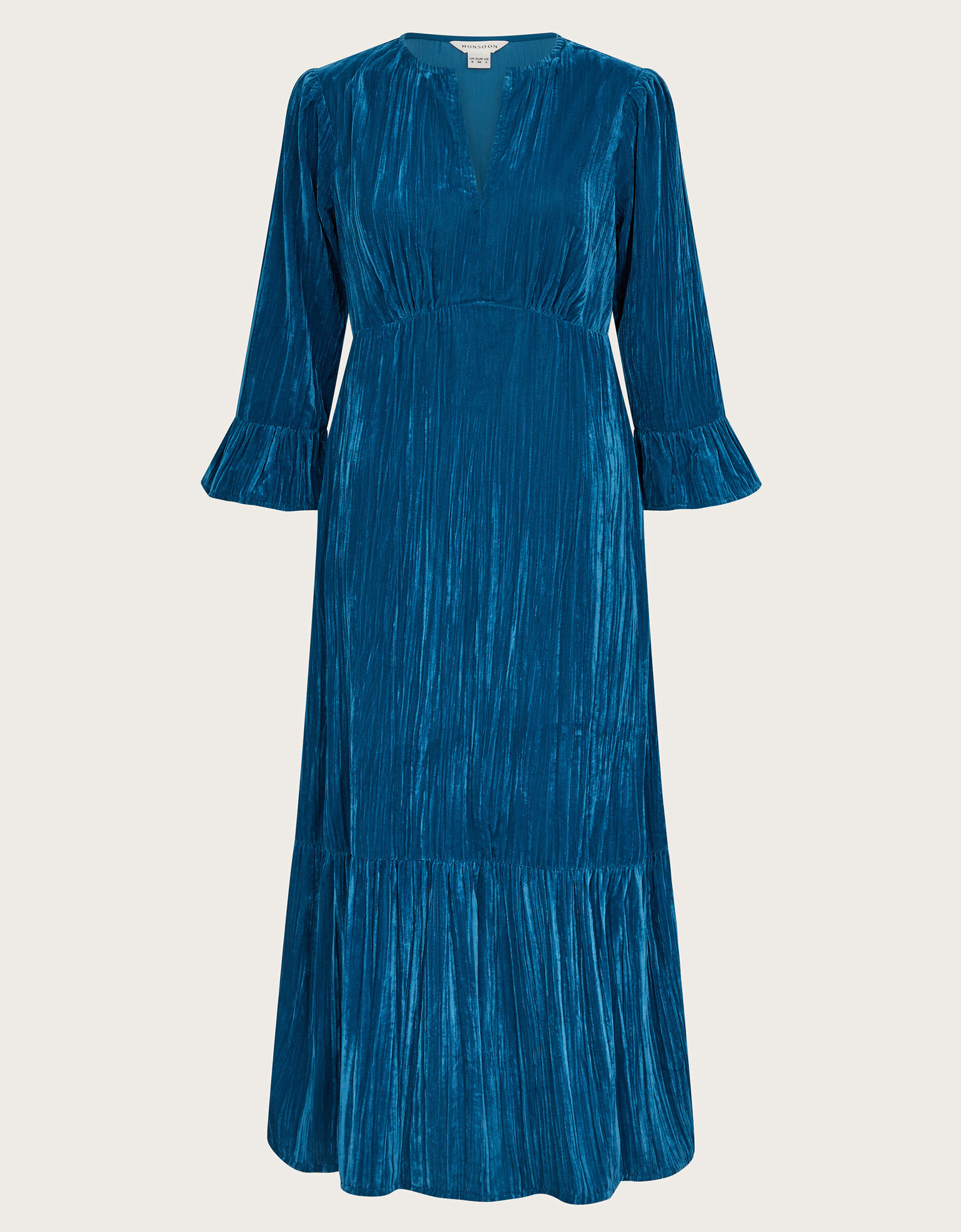Michael kors tiered velvet dress best sale
