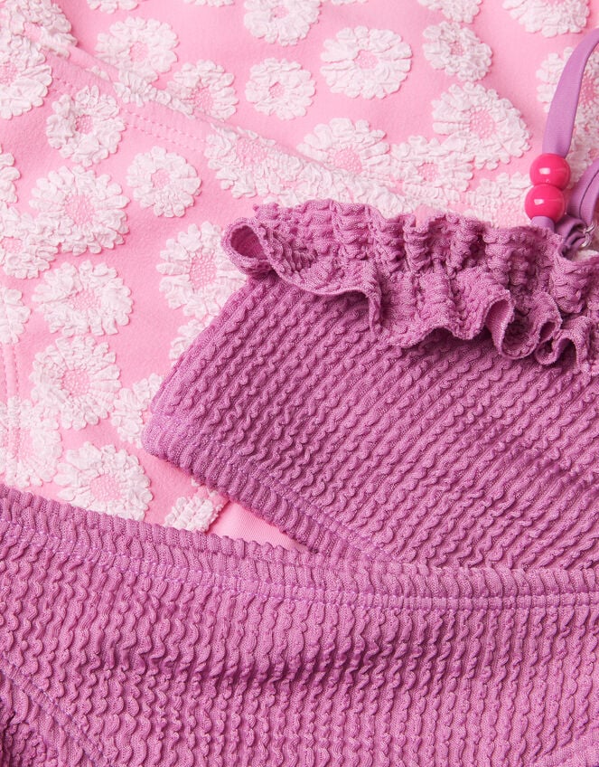 2-Pack Seersucker & Floral Bikini Sets, Multi (MULTI), large