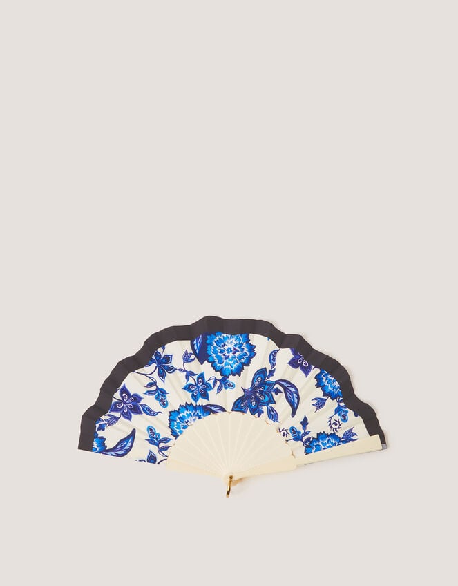 Gloria Floral Foldable Fan, , large