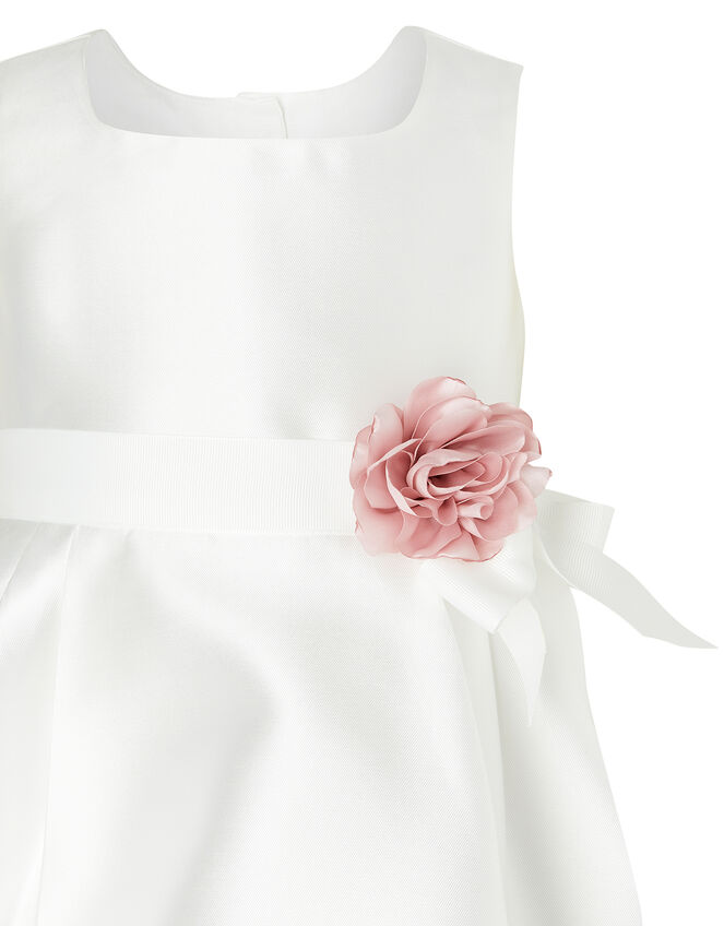 Baby Pearl Puffball Dress, Ivory (IVORY), large
